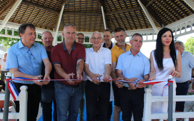 Inauguration du kiosque