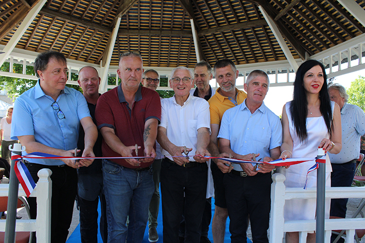 Inauguration du kiosque
